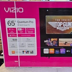 65 Tv $55 Down On Finacing Free Delivery 6 Month Warranty. 65 Vizio Quantum Pro Smart 4k Tv 