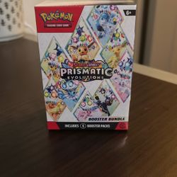 Sealed Pokemon Prismatic Evolutions Booster Bundle