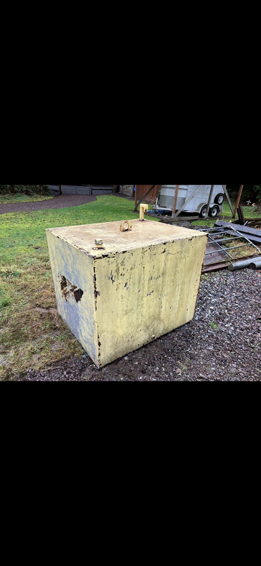 4’x4’x5’ Steel Tank