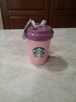 Starbucks cup ornament Disneyland