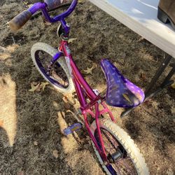 Girls Barbie Bike 