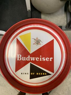 Budweiser vintage sign or tray