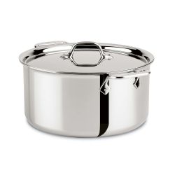 All Clad D3 Stainless Steel Stock Pot 8qt