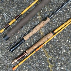 Vintage Eagle claw Fishing Rods