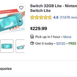 Nintendo Switch Lite
