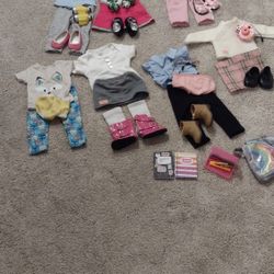 Adorable Outfits For 18"Doll 