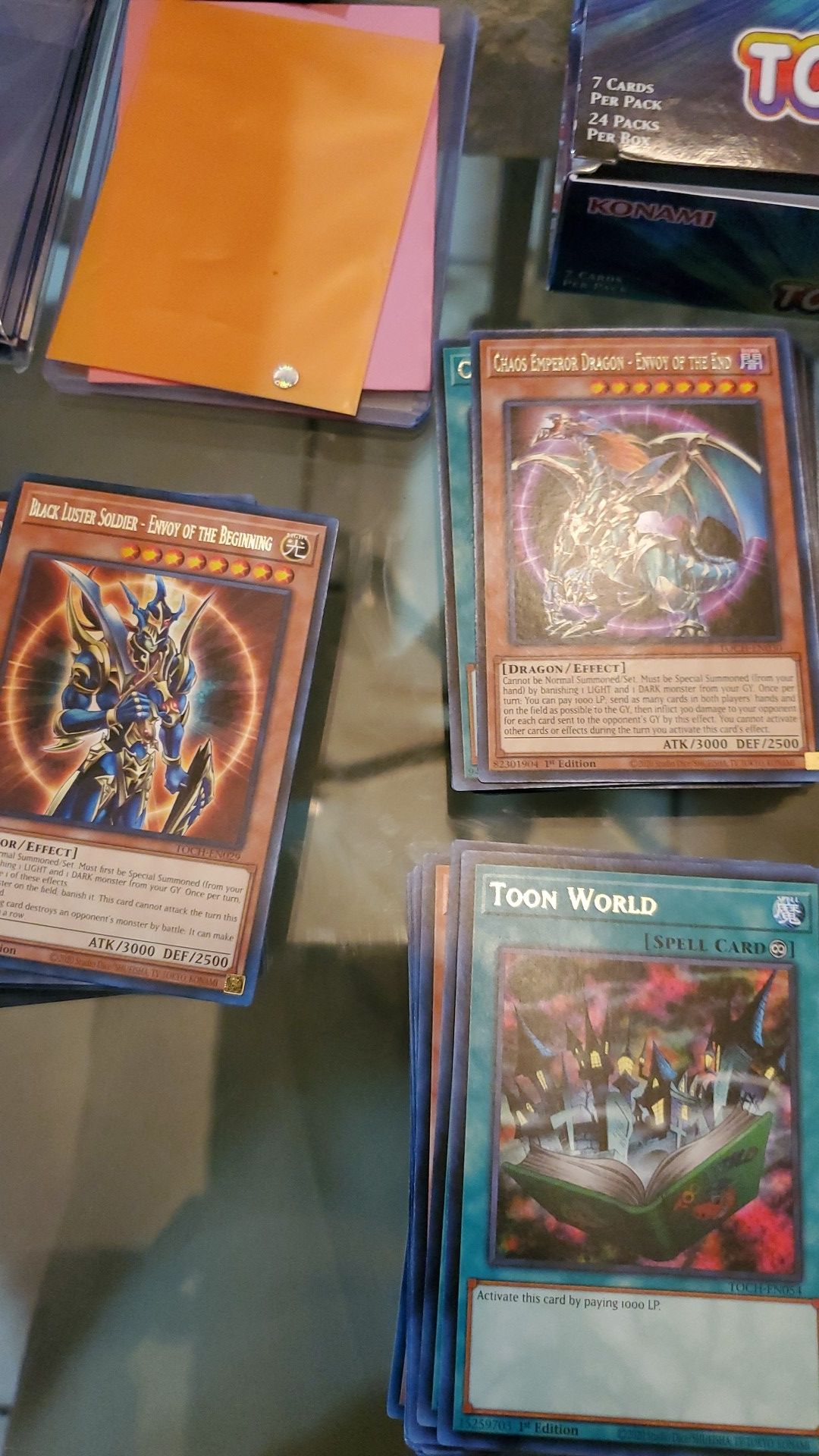 Yugioh Cards Toon Chaos Booster Box (Opened) 143 Non Holos And 15 Holos All Are In Gem Mint Condition - greenwatershopping.com Yugioh Cards Toon Chaos Booster Box (Opened) 143 Non Holos And 15 Holos All Are In Gem Mint Condition - greenwatershopping.com