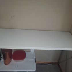 Console Table White Gloss With Chrome Legs