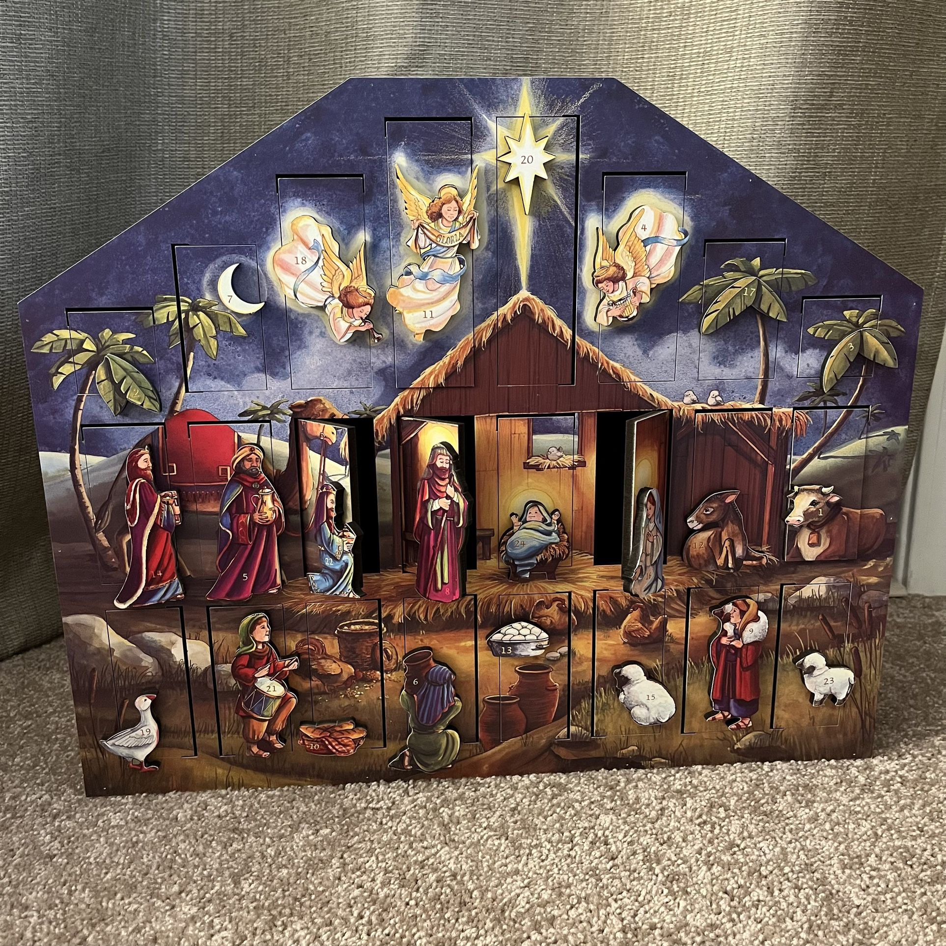 Byers' Choice Nativity Advent Calendar