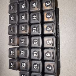 One Month Pill Organizer