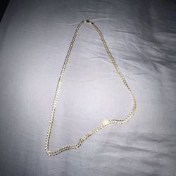 14k Solid Gold Cuban Chain
