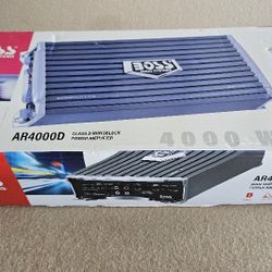 Brand New 4,000watt Boss Amplifier 