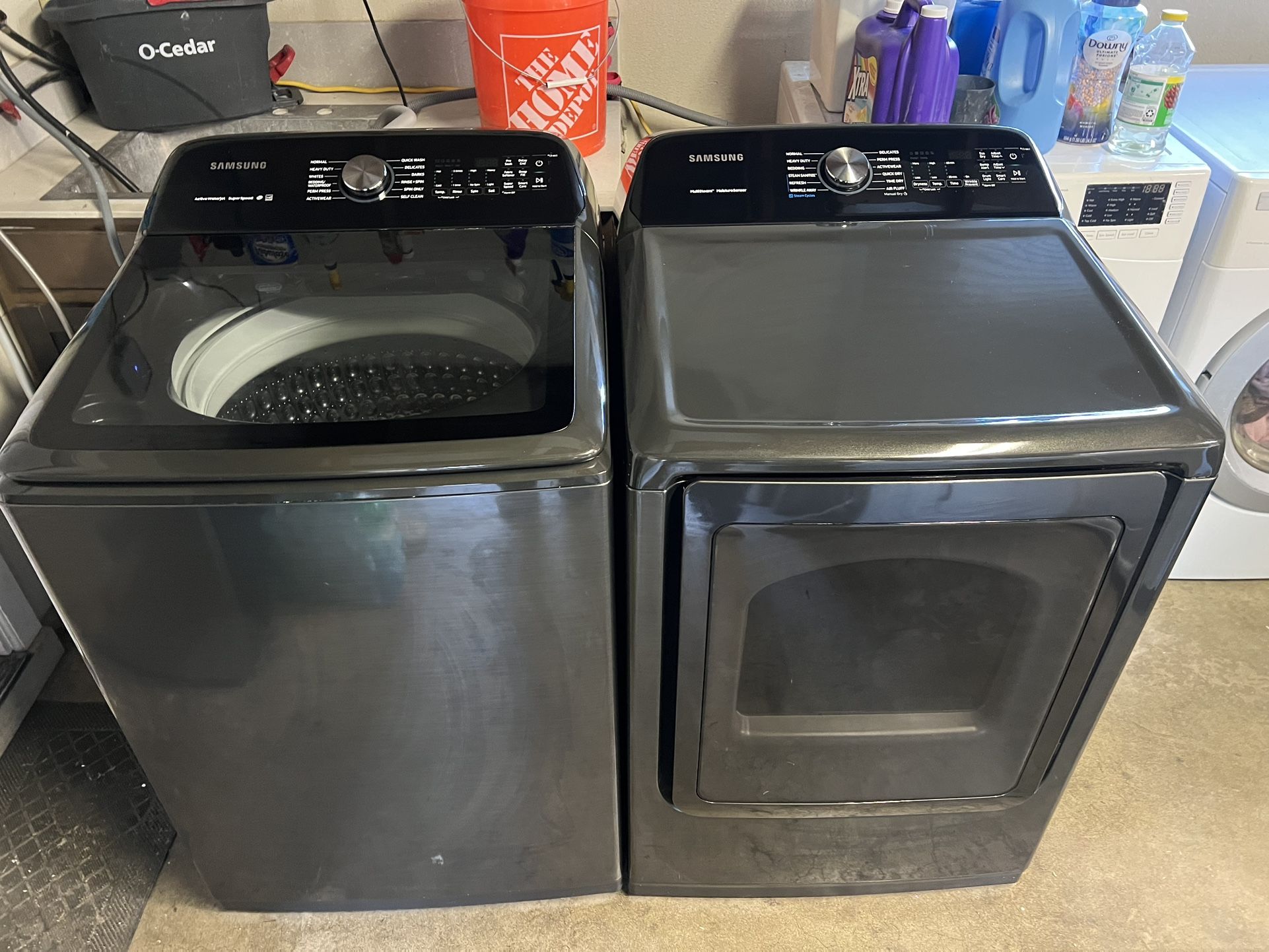 Samsung Washer And Electric Dryer Both Work Great