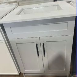 30 Inch Drawerless Bathroom Vanity | Premium Build