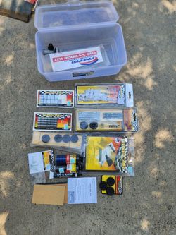 Pin wheel car build kit.