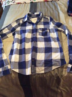 Abercrombie plaid teens shirt