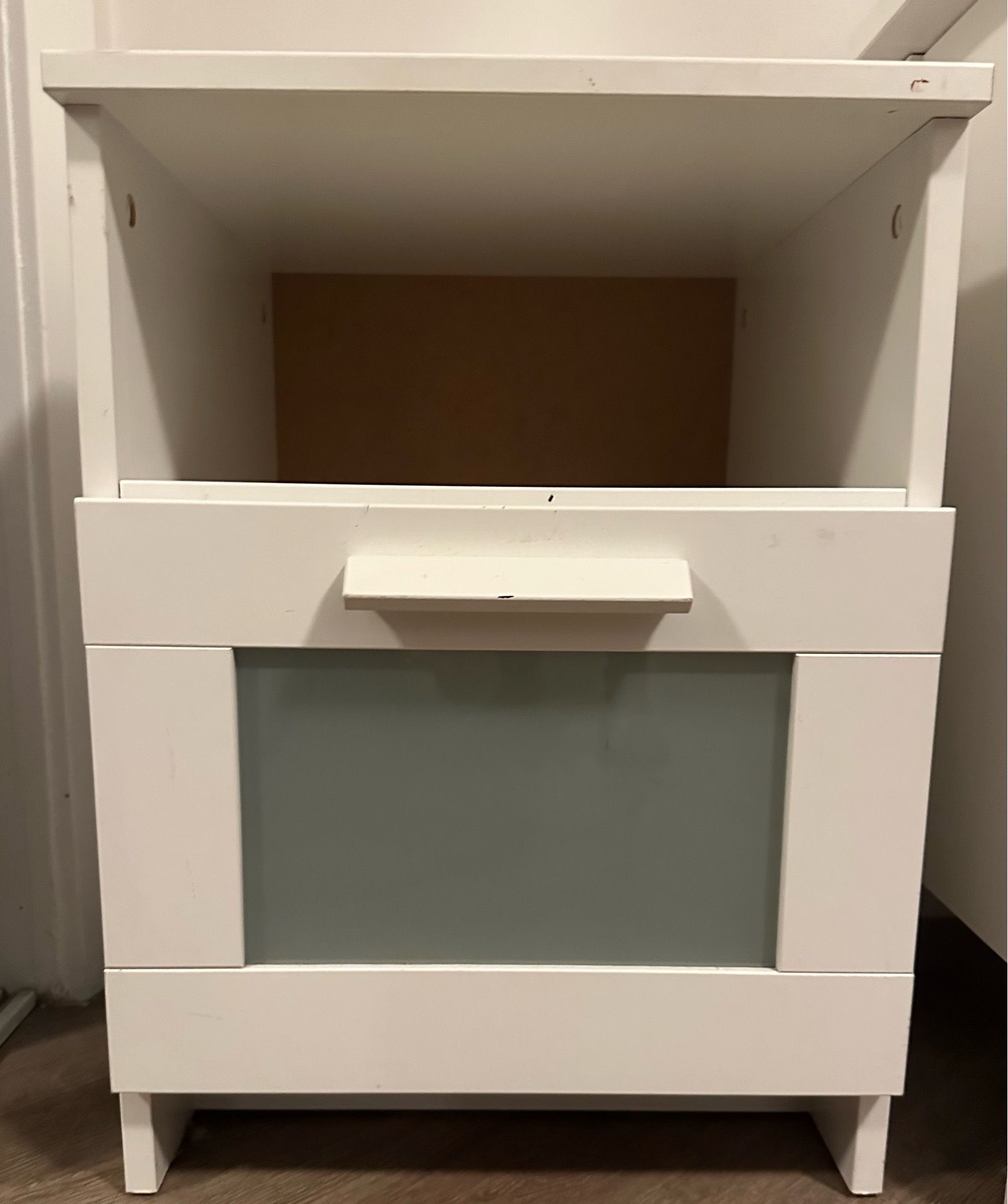 White Ikea Nightstand