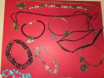 Bundle of jewelry faith peace hope