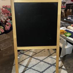Double Sided Kids Easel