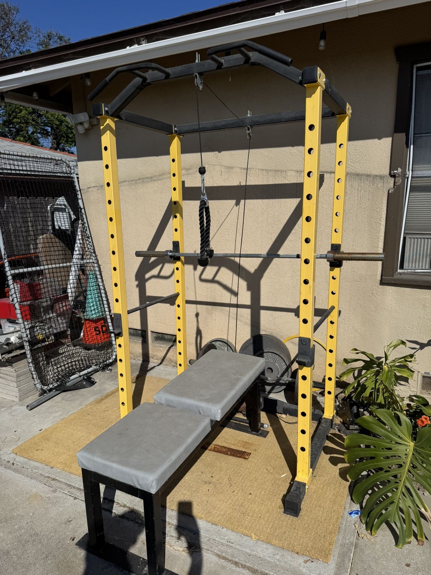 Hulk fit Home Gym / Garage Gym System Power Cage