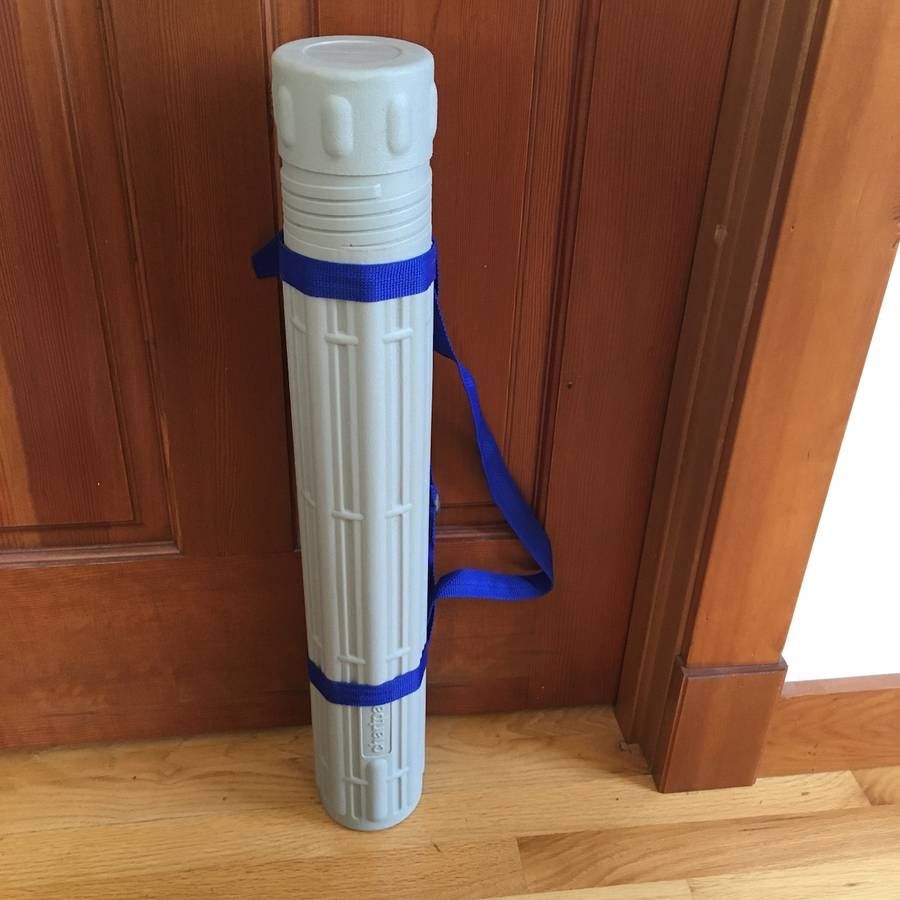 CHARTPAK Expandable Tube Holder System Large Tube 24" x 3 1/2", Beige