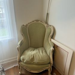 Antique Vintage Upholstered chair  