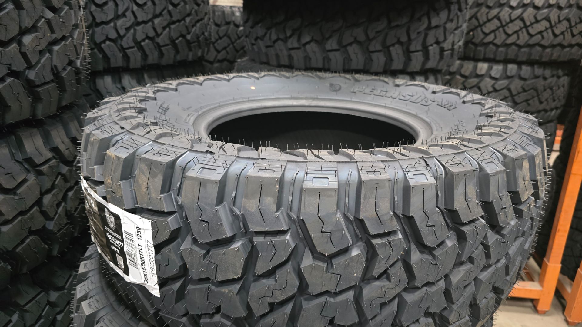 New Tires LT 35x12.50R17 Pegasus MTX 10ply LRE $190 each