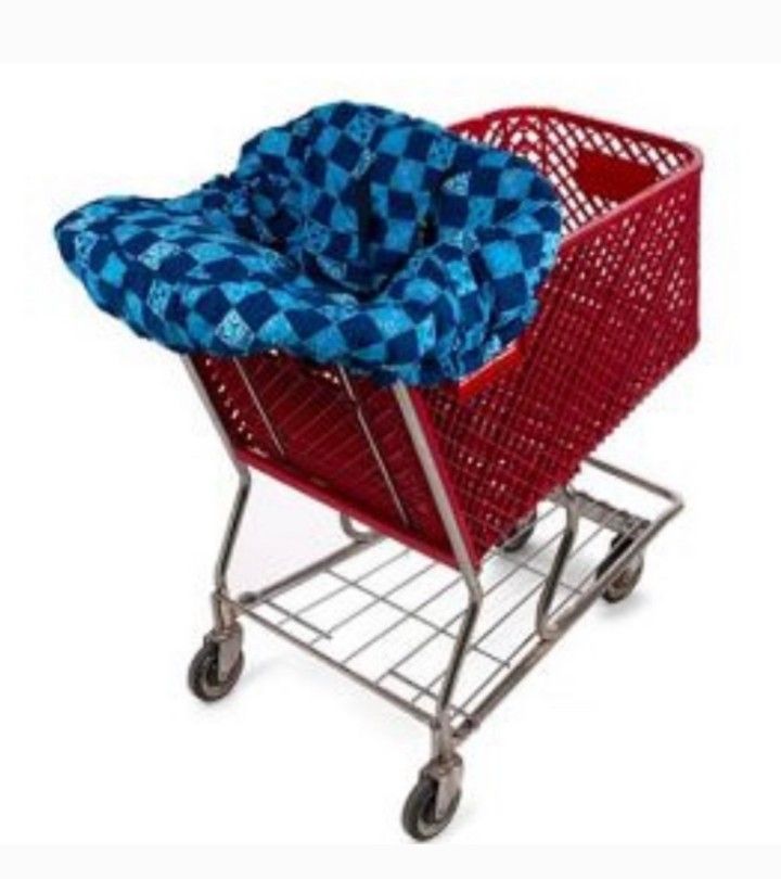 ❤️ FLOPPY SEAT Convertible Shopping Cart & Highchair Cover for Baby & Toddler! 👍❤️🛒 Excellent Pre-Loved Condition!