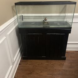 50” Fish Tank & Storages/Stand