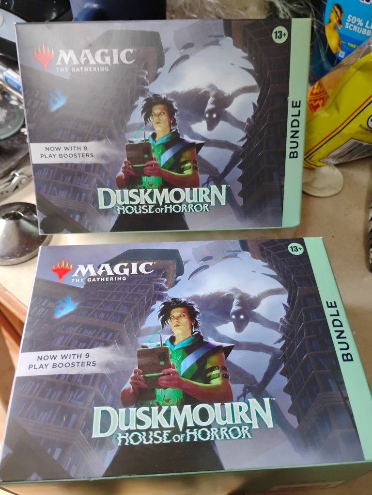 Magic The Gathering Duskmourn House Of Horror Bundle Box (2 Boxes)