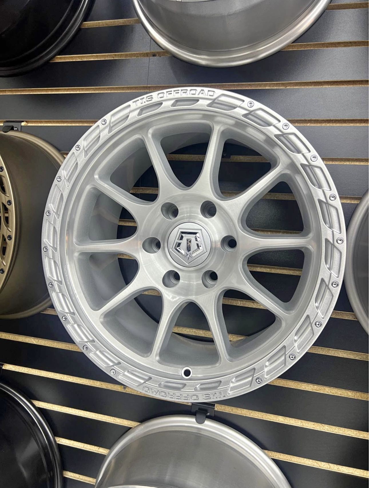TIS Off-Road Brushed Silver 17" Wheels Fits Ford F-150 6x135 available in stock
