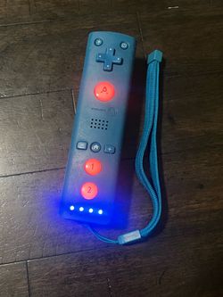 #53 MINI Azure Blue Wii Remote controller for Nintendo Wii Console motion sensor