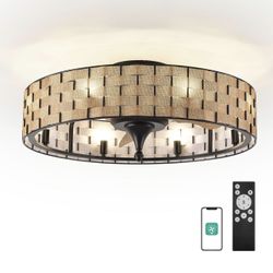  Ceiling Fan with Lights,