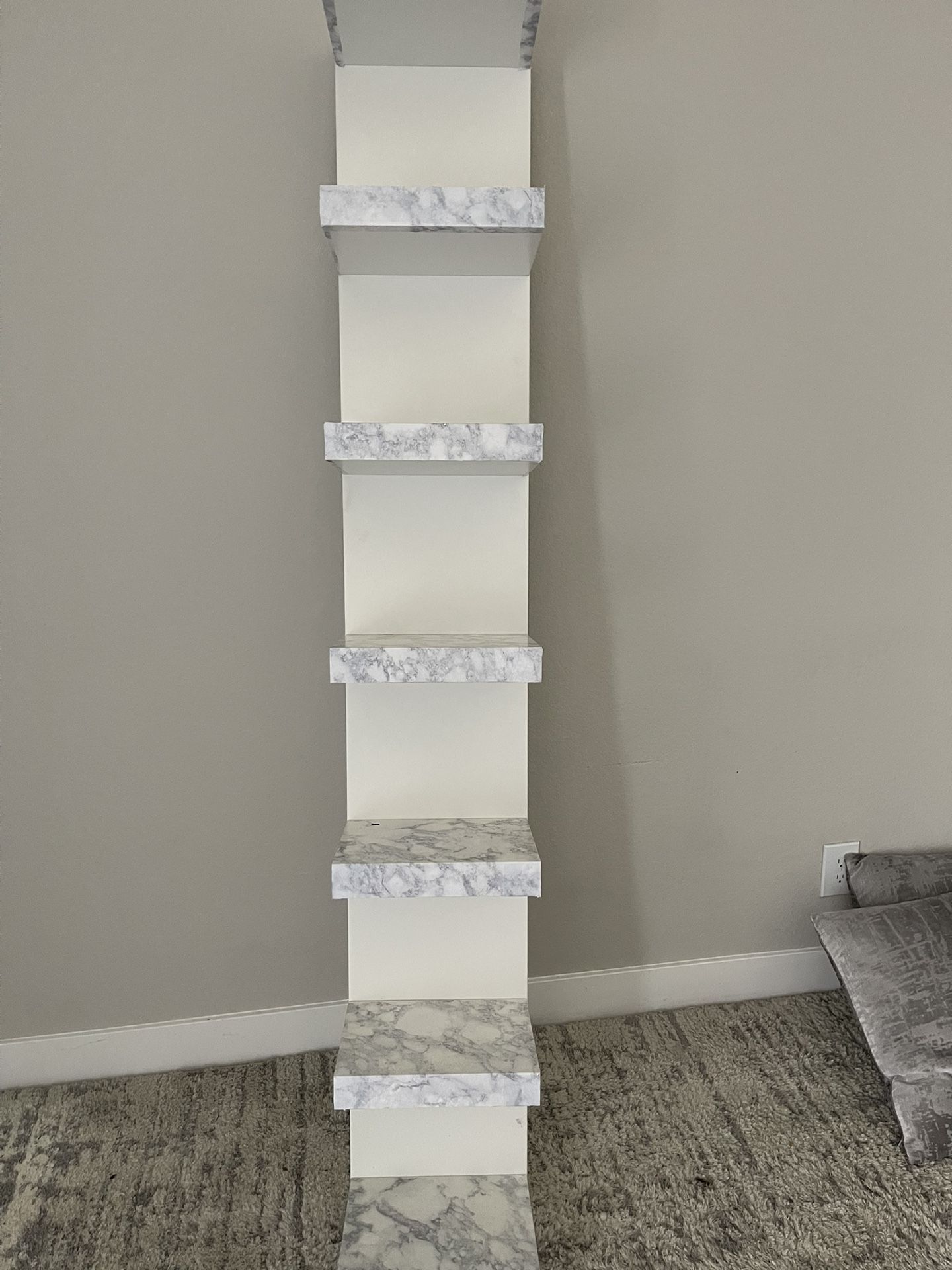 IKEA VANITY SHELVES 