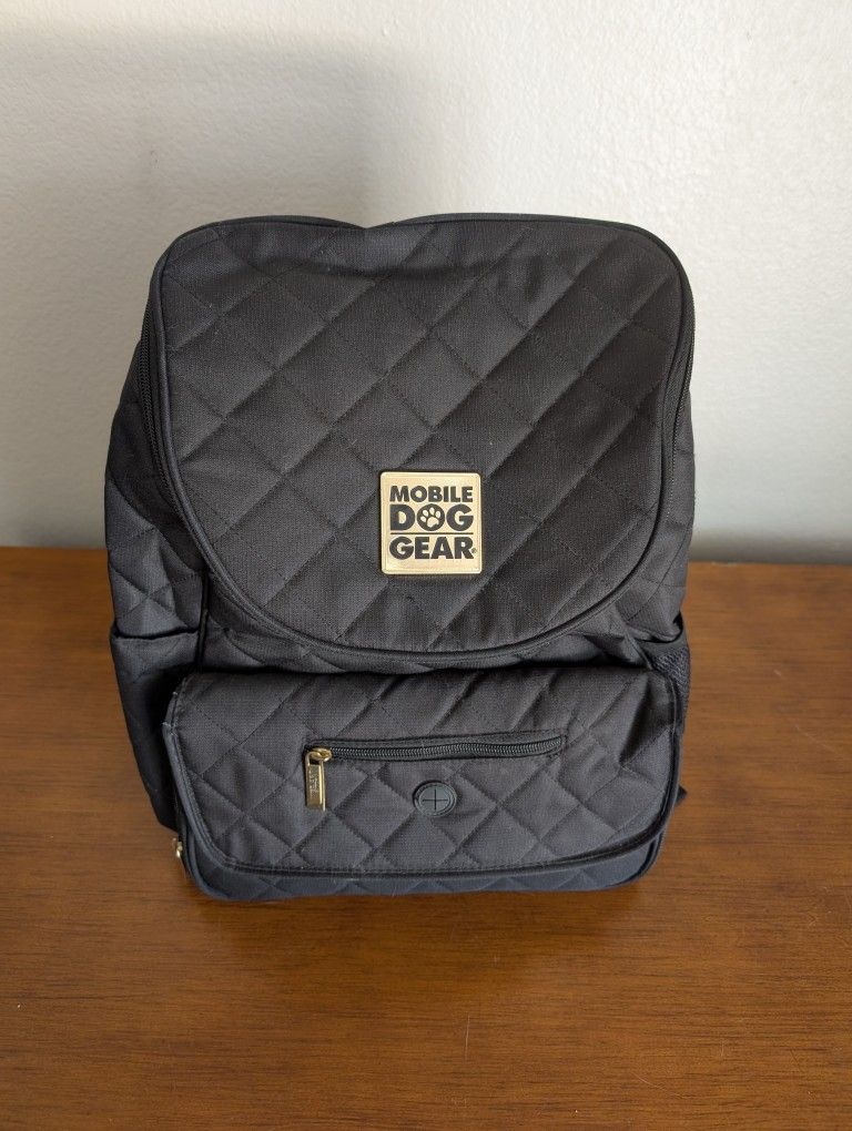 Deluxe Quilted Weekender Dog/ Cat Backpack