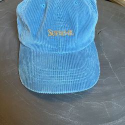 Supreme Corduroy 6-Panel Blue Hat for Sale in Phoenix, AZ - OfferUp