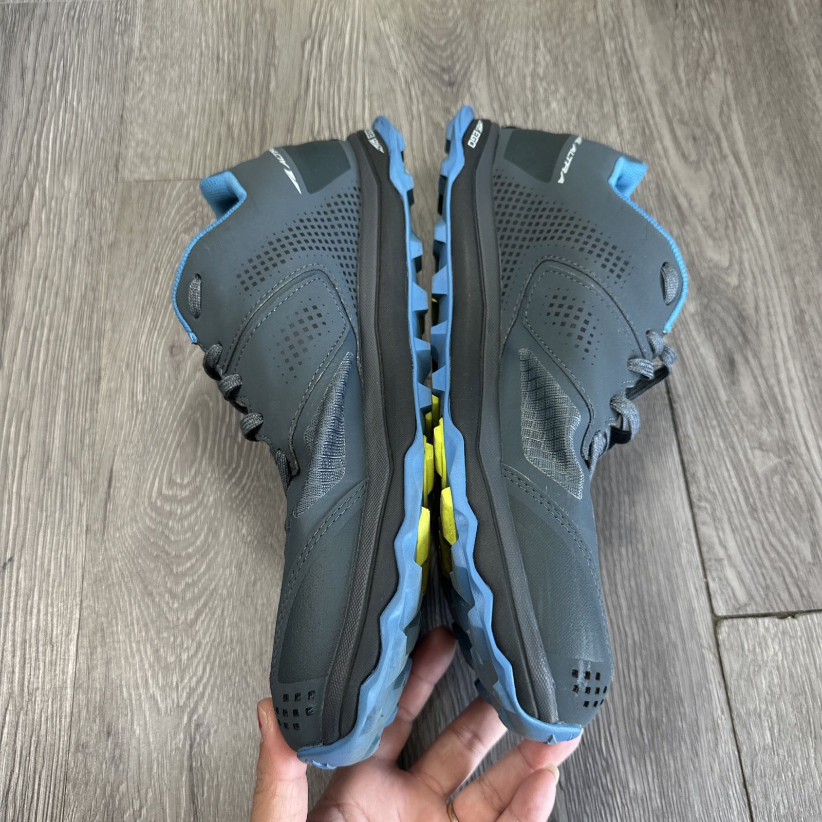 ALTRA Lone Peak 5 Herren Trailrunning-Schuh - Blau/Lime 41 EU