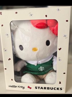Starbucks hello kitty plushie