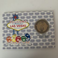 M&M World Las Vegas Limited Edition Red Coin 