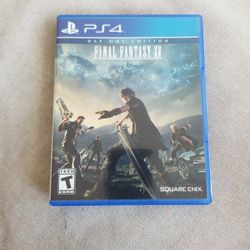 Final Fantasy XV 15 Ps4