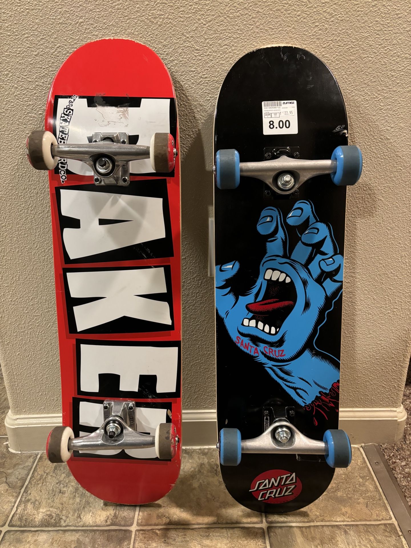 2 Skateboards  $200 OBO 