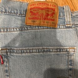 505 Levi’s 32 X 30