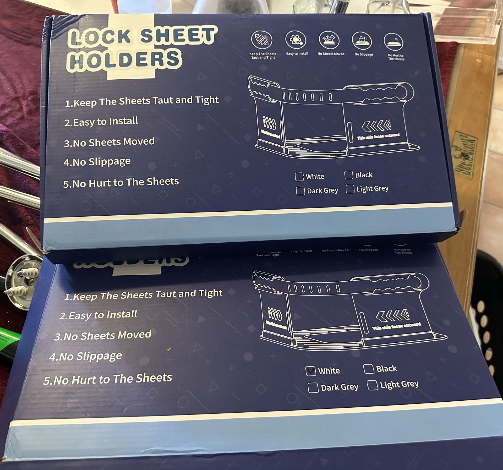 Brand New Bed Sheet Locks