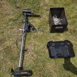 Trolling Motor W/battery Case