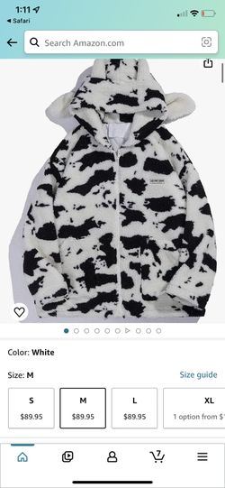 Cow Print Jacket