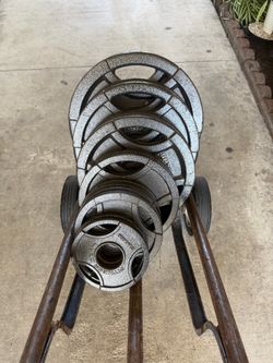 Olympic weights 255 lbs firm price