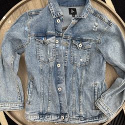 Girls Jean Jacket Size L