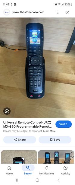 URC UNIVERSAL REMOTE