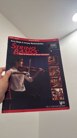 String Basics Book Second Edition for Violin Learning Beginners