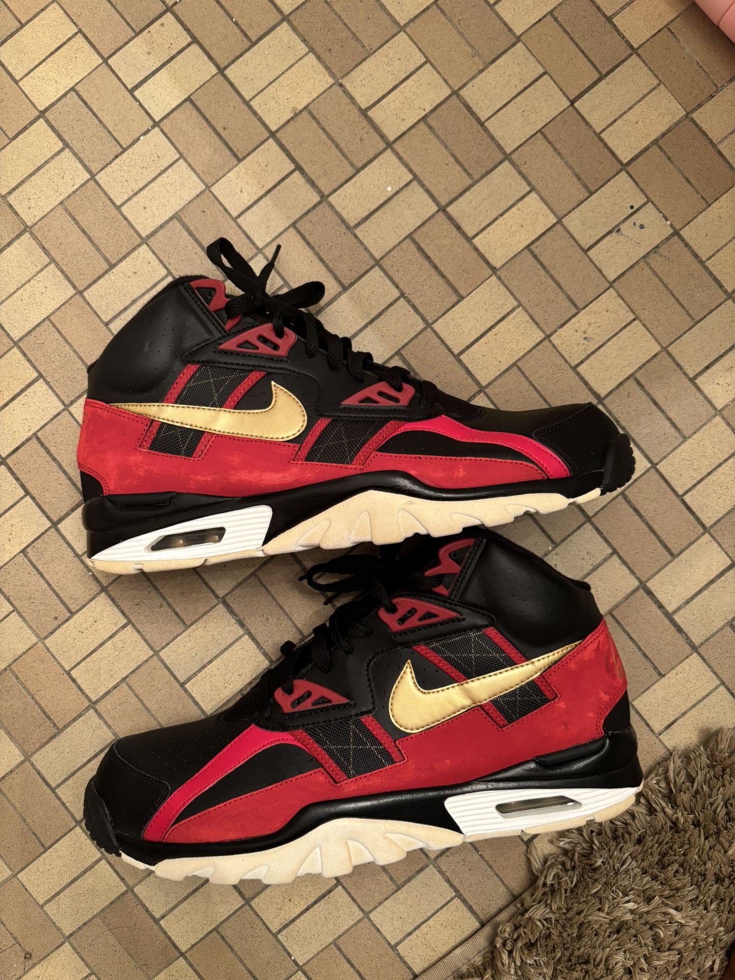 Air Trainer SC High 'San Francisco 49ers' “2012” Men Size 11 